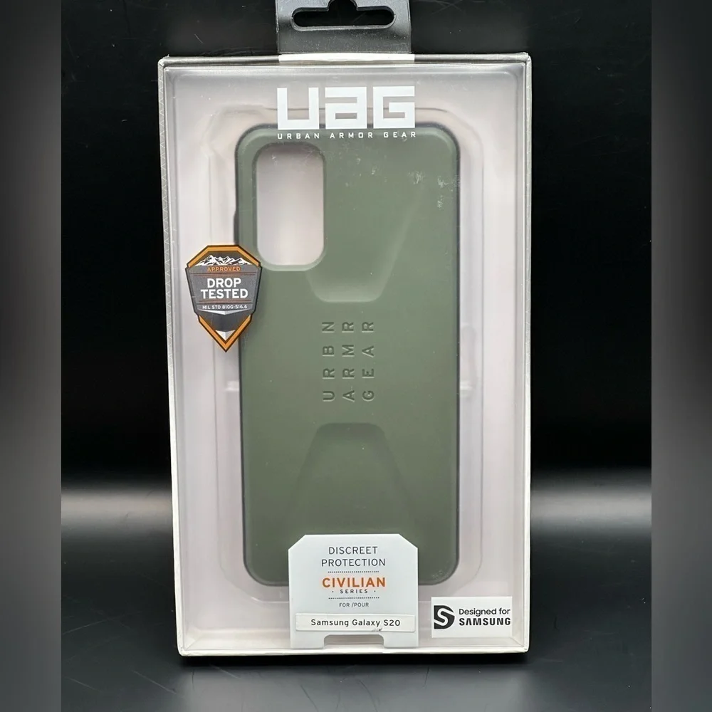 🔥LOT OF 10🔥UAG Civilian Series Case for Samsung Galaxy S20 Olive Drab Green